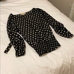 Michael Kors polka dot Blouse